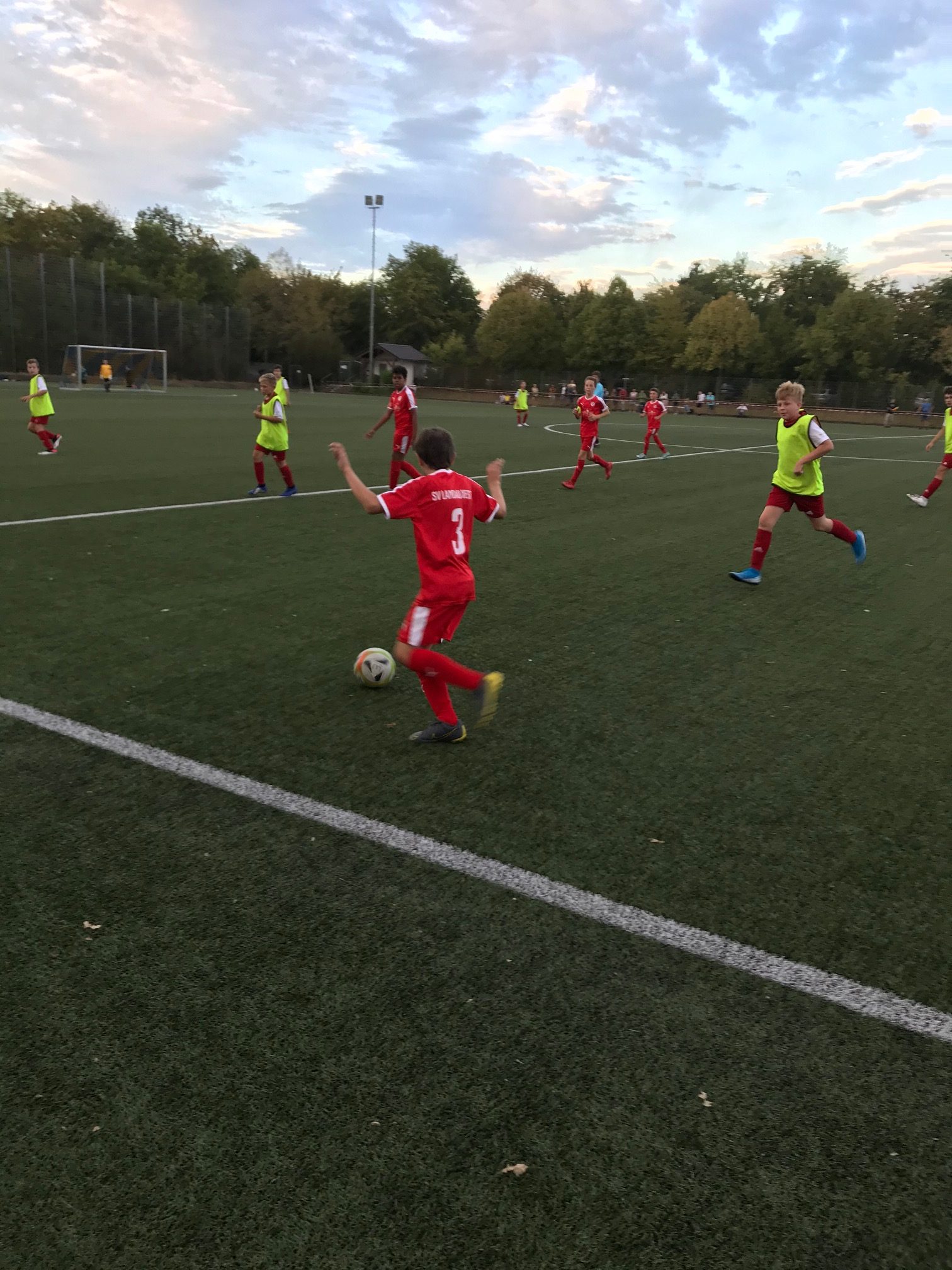 Rundenauftakt der D Jugend - SV 1961 Landau West